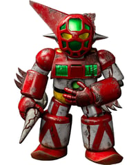 【予約】Chibi Creature 初代ゲッターロボ1 （ニューヨーク最終決戦時）　塗装済みソフビフィギュア　真ゲッターロボ対ネオゲッターロボ　[エンバートイズ]