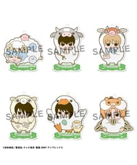 アクリルスタンド 銀魂 ハタ皇子のアニマルパラダイス ラブ&ピース牧場　6個入り1BOX　［メガハウス］