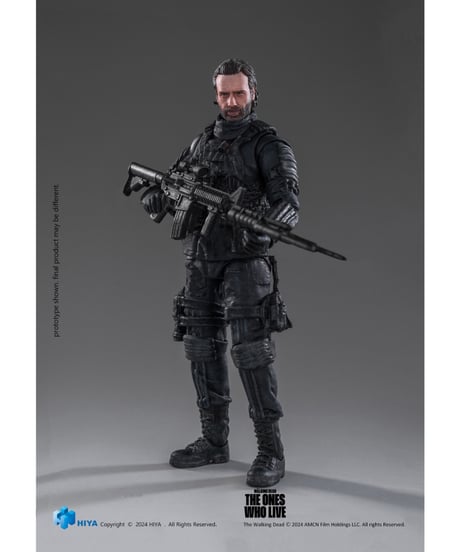 ウォーキング・デッド: ザ・ワンズ・フー・リブ 1/18 アクションフィギュア リック