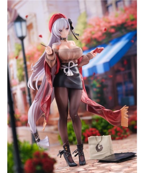 アズールレーン　ベルファスト メイド長とお買い物Ver.　1/7スケール　塗装済み完成品フィギュア