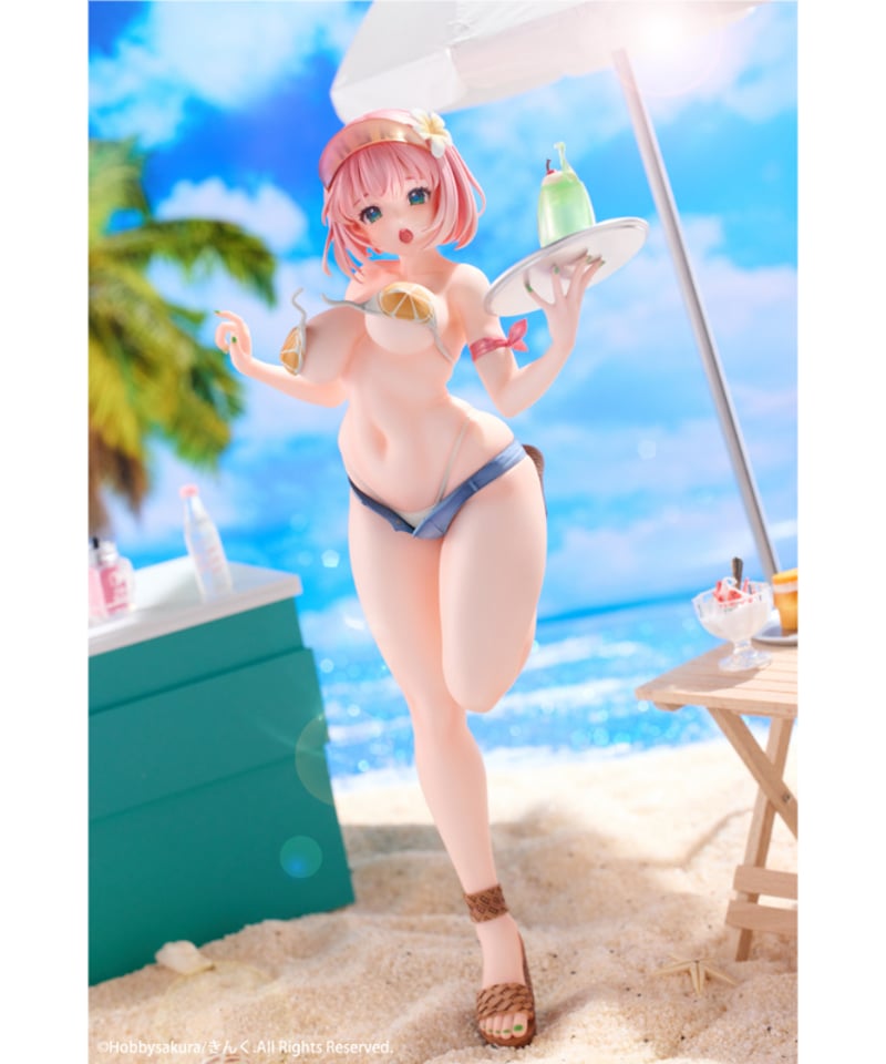サマーウェイター illustration by きんく 1/7 完成品フィギュア 特典