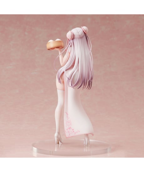 みこイラスト『桃饅ちゃん』　彩色済み完成品フィギュア