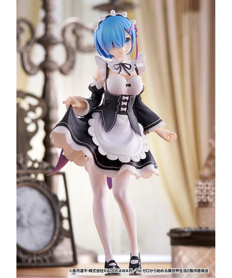 Re:ゼロから始める異世界生活　POP UP PARADE ラム L size/POP UP PARADE レム L size　全２種　塗装済み完成品