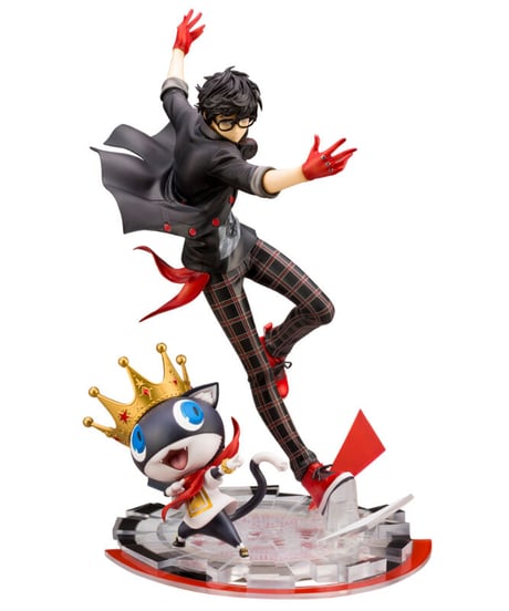 ARTFX J 主人公&モルガナ（再生産）　1/8スケール　塗装済み完成品　【ペルソナ５ ダンシング・スターナイト】