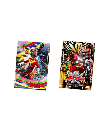 イタジャガ スーパー戦隊シリーズ 50周年記念カードコレクション　20個入り1BOX 　[バンダイキャンディ]