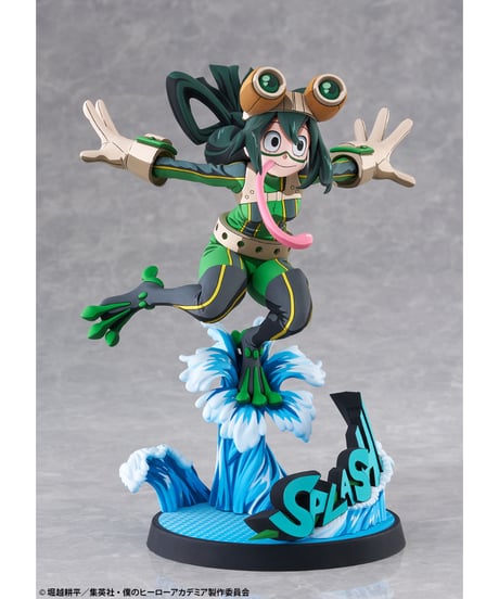 【予約】蛙吹梅雨 ヒーロースーツ 二次元化Ver.　1/8　塗装済み完成品　僕のヒーローアカデミア　［タカラトミー］