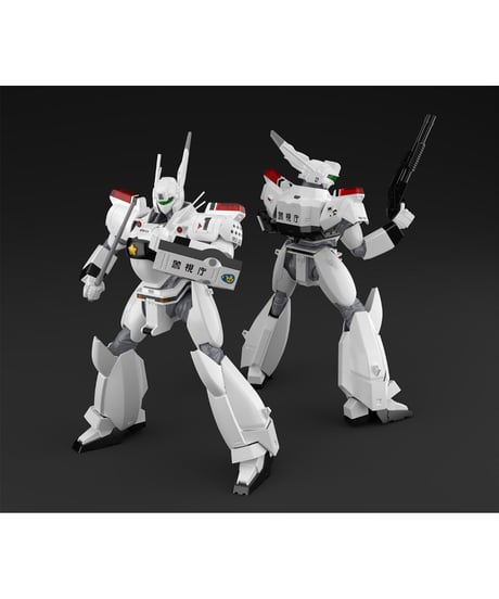 ACKS MP-02 機動警察パトレイバー 1/43 AV-98 イングラム2号機 + 98式特型指揮車セット　プラモデルキット　［アオシマ］