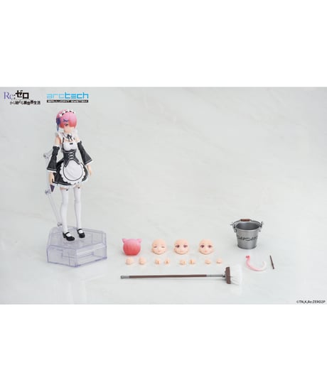 ARCTECH可動シリーズ Re:ゼロから始める異世界生活 ラム　1/8　塗装済み完成品　［APEX-TOYS］