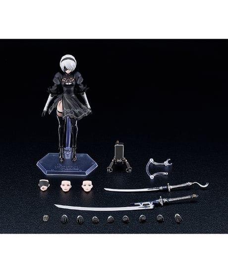 NieR:Automata Ver1.1a　figma 2B（ヨルハ二号B型）　塗装済み可動フィギュア