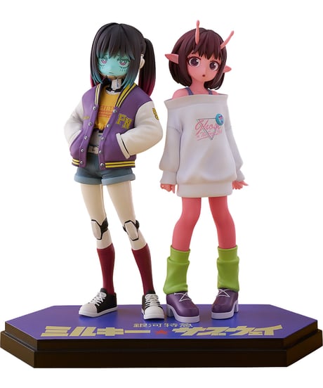 【予約】POP UP PARADE SP チハル＆マキナ　塗装済み完成品　銀河特急 ミルキー☆サブウェイ　［グッドスマイルカンパニー］