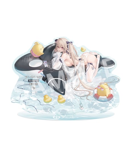 アズールレーン アンカレッジ ドルフィンブルー・レッスンVer.　1/7　塗装済み完成品　［APEX-TOYS］