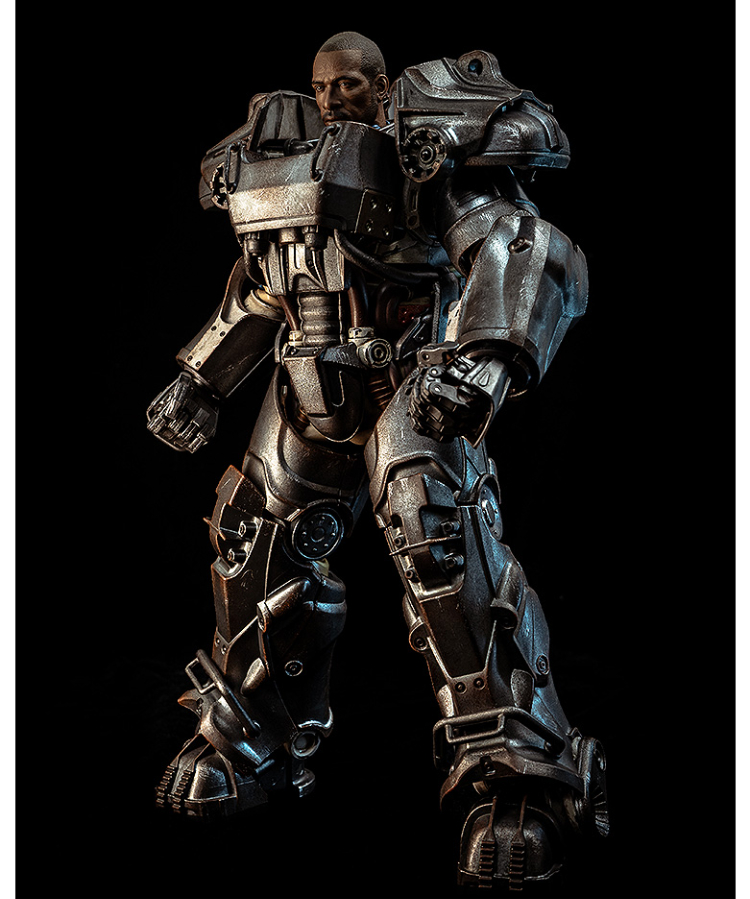 Threezero フォールアウト T-60 迷彩 パワーアーマー フィギュア フォールアウト 1/6 T-60 迷彩・パワーアーマー – threezero store