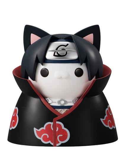 MEGA CAT PROJECT　NARUTO-ナルト-ニャンとも大きなニャルト！REBOOT うちはイタチ / 我愛羅 / 奈良シカマル / うみのイルカ　全４種　彩色済みフィギュア