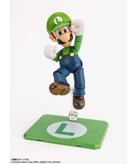 【送料無料】S.H.Figuarts ルイージ (SUPER MARIO)　スーパーマリオ　［バンダイ］