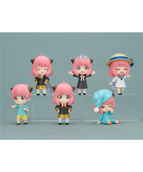SPY×FAMILY　ねんどろいどさぷらいず アーニャコレクション　6個入り1BOX　塗装済みフィギュア　［グッドスマイルカンパニー］