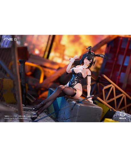 【予約】Attacker・ルナ 1/12 可動フィギュア　BUNNY RAPID ACTION SQUAD　［溯行Sushing］