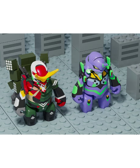 BRICKROID エヴァンゲリオン新2号機α　塗装済み可動フィギュア　ヱヴァンゲリヲン新劇場版　[グッドスマイルカンパニー]
