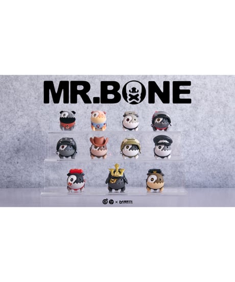 【送料無料】MR.BONE「ザ・ワイルド・ワン・ドッグズ」　9個入り1BOX　［マイ・オン・カルチャー］