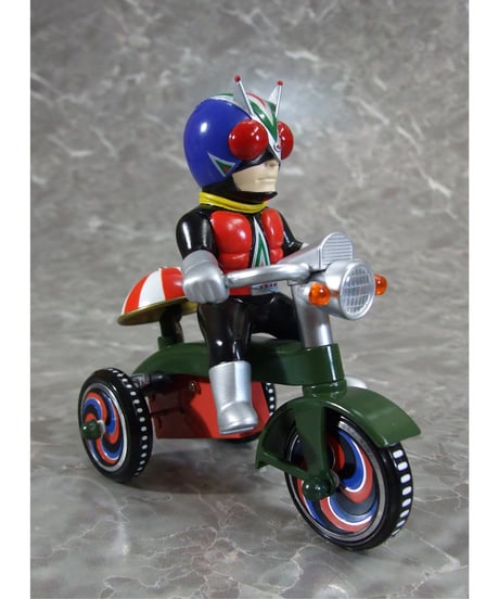 EX三輪車「仮面ライダーV3」仮面ライダーV3 Bタイプ/ライダーマン Bタイプ　全２種　［プレックス］