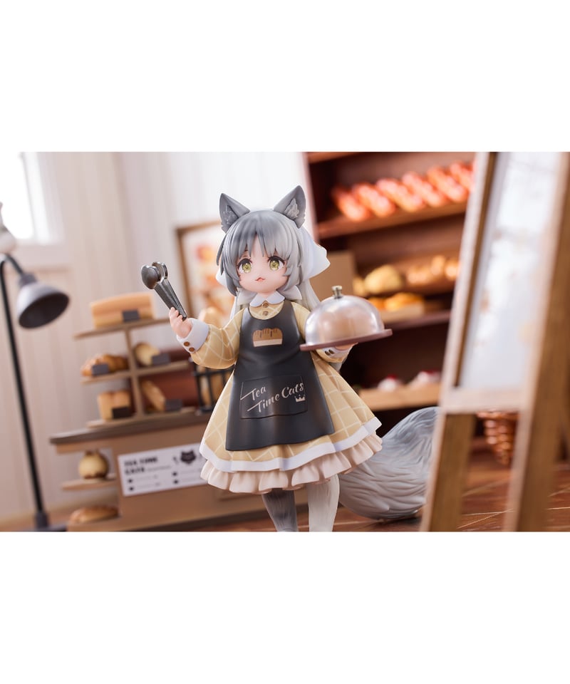 ティータイム キャッツ シーン』にゃん町“パン屋”店員&お客セット 完成