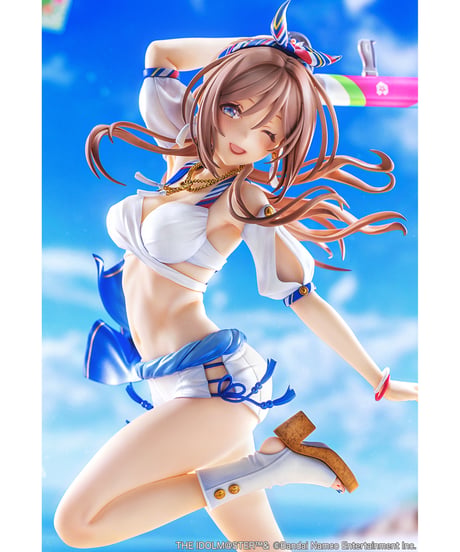 【予約】姫崎莉波 キミとセミブルーVer.　1/7スケール　塗装済み完成品フィギュア　学園アイドルマスター　[ネオンマックス]
