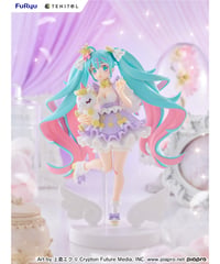 TENITOL 初音ミク 夢かわプリンセス ラベンダーver.　塗装済み完成品	　[フリュー]