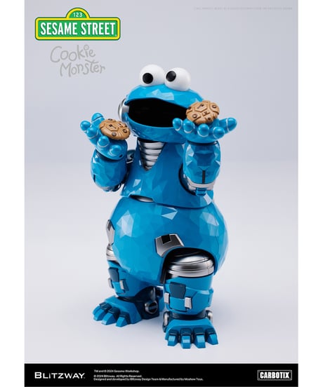 CARBOTIX COOKIE MONSTER　クッキーモンスター　セサミストリート