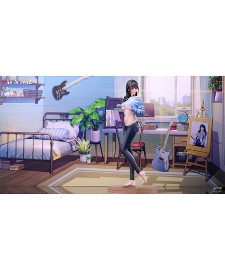 she is real ギター妹妹 1/6 完成品フィギュア