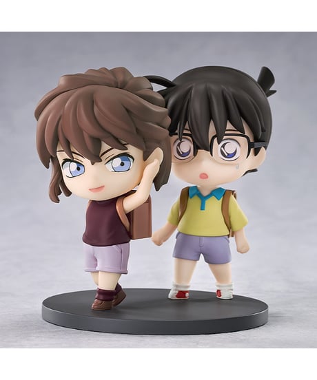名探偵コナン　Qset+ 江戸川コナン＆灰原哀　塗装済み完成品　［グッドスマイルアーツ上海］