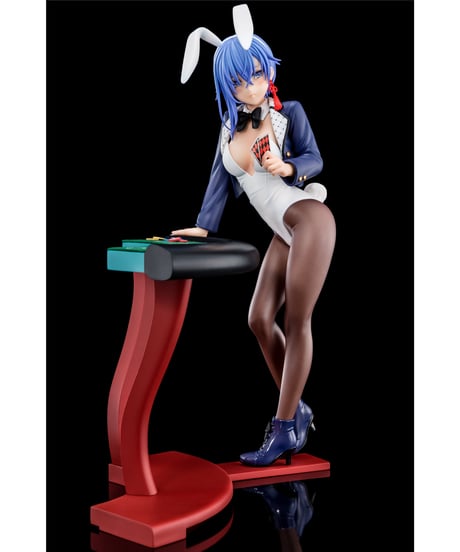 聖剣学院の魔剣使い咲耶・ジークリンデ 瑠璃紺のバニーフィギュアwithぺろりシステム