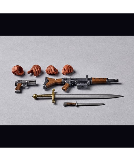 タケヤ式自在置物　トルメキアコマンド兵　海洋堂