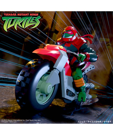 【予約】TMNT ティーンエイジ・ミュータント・ニンジャ・タートルズ wave 14/ ラファエロ アルティメイト 7インチ アクションフィギュア ロードギア ver