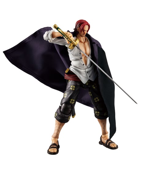 ヴァリアブルアクションヒーローズ ONE PIECE 赤髪のシャンクスV　彩色済み完成品アクションフィギュア