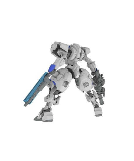 1/48 X-4+C（PDF-C701）装甲強襲歩兵　5inch Mechanism　POWERDoLLS2　プラスチックキット　［PLUM］