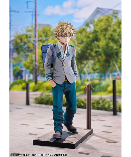 【予約】爆豪勝己 雄英高校制服 二次元化Ver.　1/8スケール　塗装済完成品フィギュア　アニメ「僕のヒーローアカデミア」　［タカラトミー］