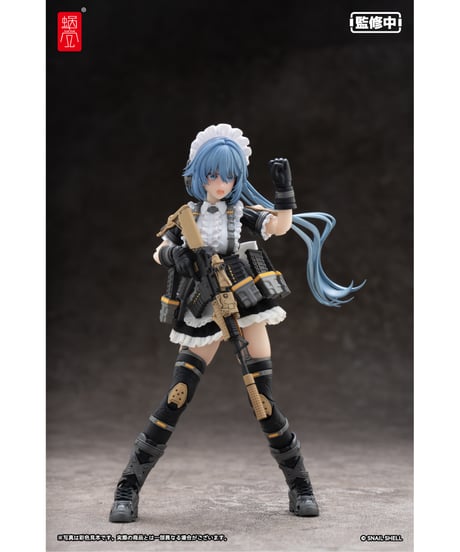 RA-02 タクティカルメイド 常磐和音 1/12 完成品アクションフィギュア　［蝸之殼Snail Shell］