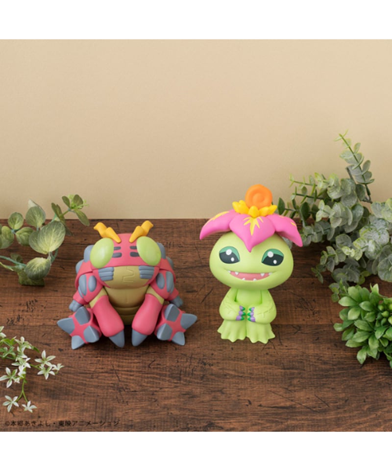 るかっぷ デジモンアドベンチャー パルモン/テントモン 全2種