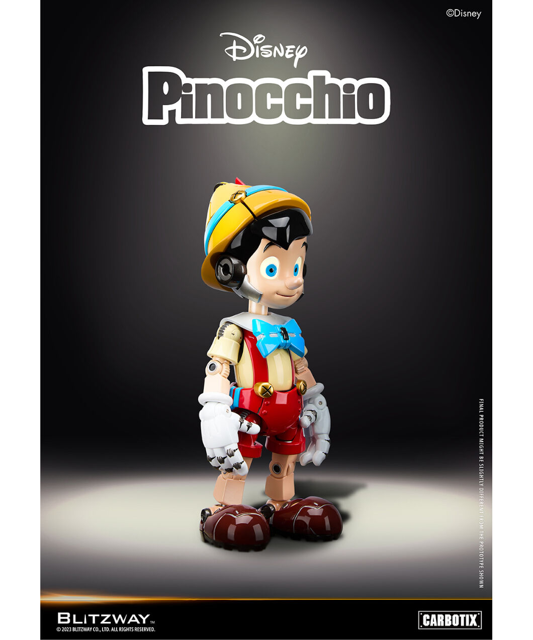 ピノキオ pvcフィギュア 面白い 全長25cm