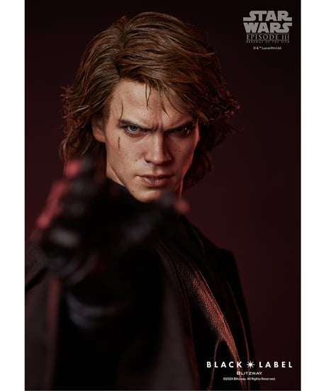 アナキン・スカイウォーカー（ブラックレーベル002）　1/4スケール アクション・スタチュー　スター・ウォーズ　［ブリッツウェイ］