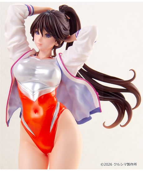 蓮玖（れんきゅう）さん　～新体操部の練習が始まります～　成形色フレッシュ　[クルシマ製作所]
