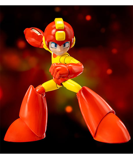 MDLX ロックマン（ファイヤーストーム）　塗装済み可動フィギュア