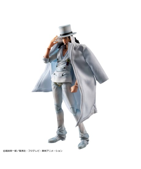 ヴァリアブルアクション Heroes ONE PIECE ロブ・ルッチVer.1.5　彩色済み完成品アクションフィギュア　［メガハウス］