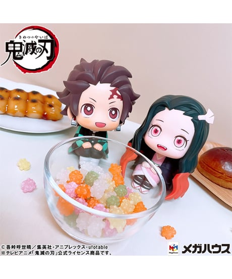 るかっぷ 鬼滅の刃 竈門禰豆子 太陽克服ver. 　彩色済みフィギュア