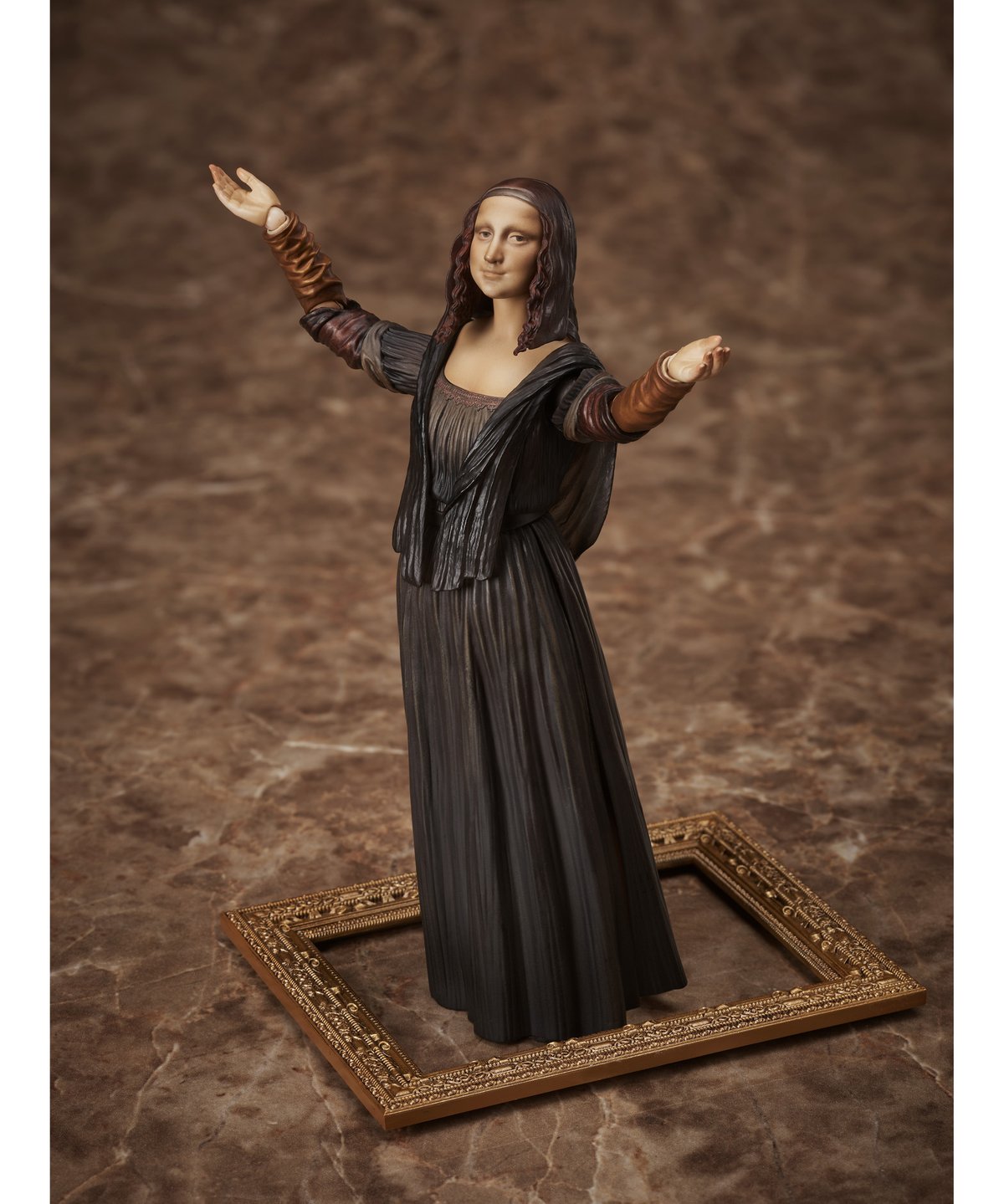 figma テーブル美術館　レオナルド·ダ·ヴィンチ作　モナ·リザ figma レオナルド・ダ・ヴィンチ作 モナ・リザ