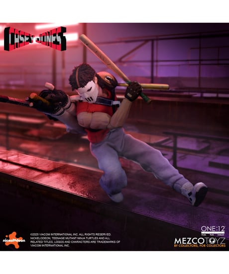ワン12コレクティブ/ TMNT ティーンエイジ・ミュータント・ニンジャ・タートルズ: ケイシー・ジョーンズ 1/12 アクションフィギュア ［メズコトイズ］