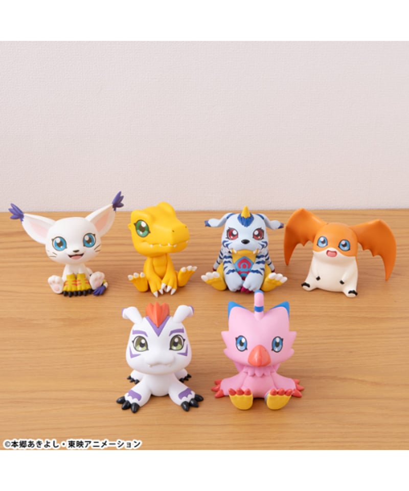 るかっぷ デジモンアドベンチャー ピヨモン / ゴマモン 全2種