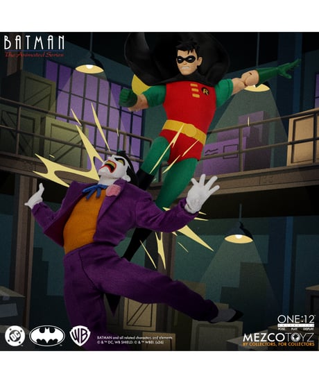 【予約】ワン12コレクティブ/ バットマン アニメイテッド シリーズ: ロビン 1/12 アクションフィギュア　［メズコトイズ］