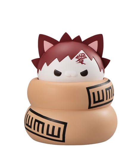 MEGA CAT PROJECT　NARUTO-ナルト-ニャンとも大きなニャルト！REBOOT うちはイタチ / 我愛羅 / 奈良シカマル / うみのイルカ　全４種　彩色済みフィギュア