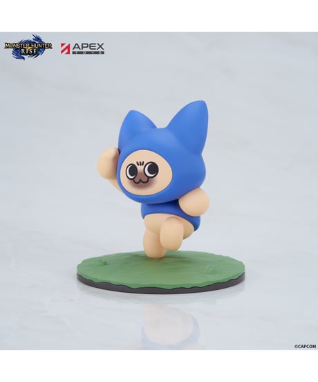 Monster Hunter Rise アイルー「ネコ」ブラインドボックスフィギュア 6個入りBOX　［APEX-TOYS］