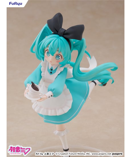 【予約】デスクトップフェアリー 初音ミク 不思議の国ver.　プラスチック製 塗装済み完成品　［フリュー］
